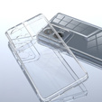 Θήκη για Motorola Edge 50 Fusion, Fusion Hybrid, διαφανής