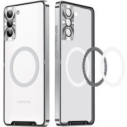 θήκη προστασίας κάμερας για το Samsung Galaxy S21 FE 5G, CamShield MagSafe, διαφανές / ασημί