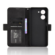 Θήκη με πτερύγιο για Xiaomi Redmi A5, Card Slot, μαύρη