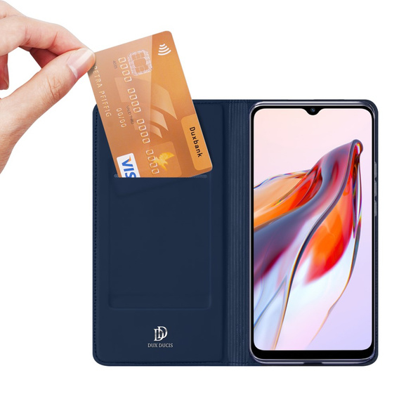 Dux Ducis Θήκη για Xiaomi Redmi 12C, Skinpro, σκούρο μπλε