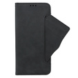 Θήκη με πτερύγιο για Oppo A38 4G / Oppo A18 4G, Card Slot, μαύρη