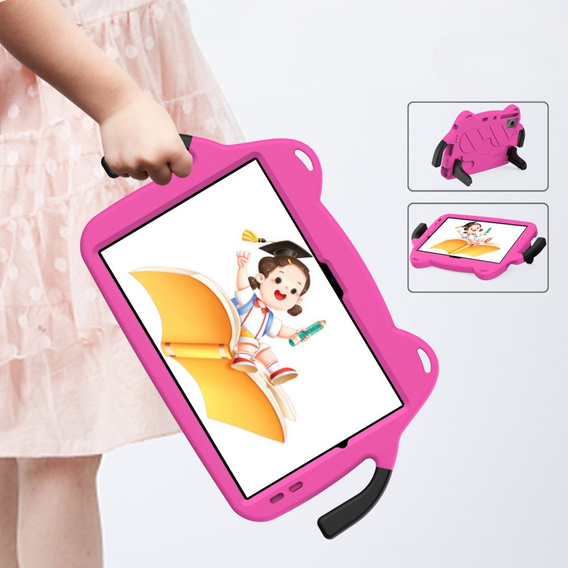 Η παιδική θήκη για το Xiaomi Redmi Pad SE 11" / Huawei MatePad 11 2021 / DOOGEE T30 Pro / Lenovo Tab M11, ροζ