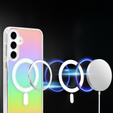 Θήκη για Samsung Galaxy A16, Fusion Hybrid, για MagSafe, πολύχρωμη + Γυαλί για την οθόνη