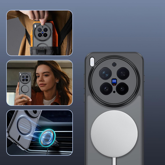 Θήκη για MagSafe ERBORD Matt Case για Vivo X300 Pro