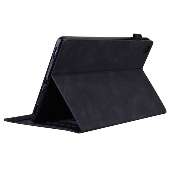 θήκη για Samsung Galaxy Tab S6 Lite, Classic, με υποδοχή γραφίδας, μαύρη