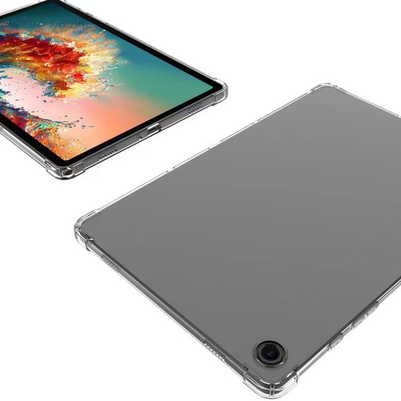 Θήκη για Samsung Galaxy Tab A9+, σιλικόνη, διαφανής