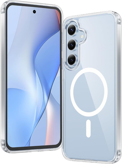 Θήκη για Samsung Galaxy S24, Fusion Hybrid, για MagSafe, διαφανής
