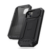 Θήκη για iPhone 13 Mini, R-JUST CamShield Slide, θωρακισμένη, μαύρη