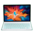 Θήκη + πληκτρολόγιο Lenovo Tab P11 J606F / P11 5G J607Z, ανοιχτή πράσινη