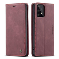 θήκη CASEME για Samsung Galaxy A33 5G, Leather Wallet Case, κόκκινη