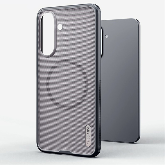 Θήκη NILLKIN Frosted Shield Pro MagSafe για Samsung Galaxy A57 5G, διαφανής / μαύρη