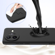 Θήκη για Xiaomi Poco F7 Ultra, Silicone MagSafe, μαύρη