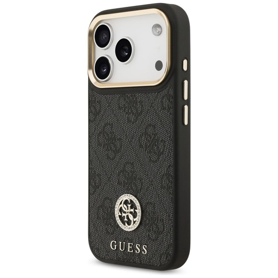 GUESS 4G Strass Logo θήκη για MagSafe για iPhone 17 Pro
