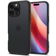 θήκη Spigen για iPhone 16 Pro Max, Ultra Hybrid, μαύρο / ματ + μετριασμένο γυαλί 9H