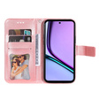 Θήκη με πτερύγιο για Realme C67, Mandala, ροζ rose gold