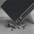 Θήκη για Samsung Galaxy Tab S9 Plus, Smartcase με χώρο για γραφίδα, μαύρη