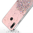 Θήκη για Huawei P Smart 2019, Glittery, ροζ