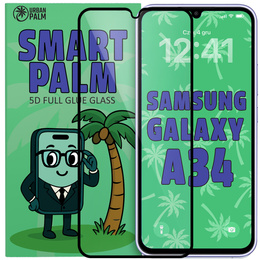 5D Full Glue Smart Palm γυαλί για Samsung Galaxy A34 5G