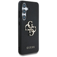Θήκη GUESS Grained Big 4G Logo για Samsung Galaxy S25