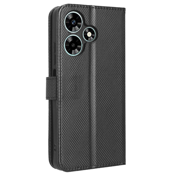 Θήκη με πτερύγιο για Infinix Hot 30, Wallet Smart Magnet, μαύρη