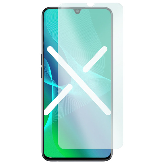 Θήκη για Samsung Galaxy A14 4G/5G, Smart Magnet, κόκκινη + γυαλί 9H
