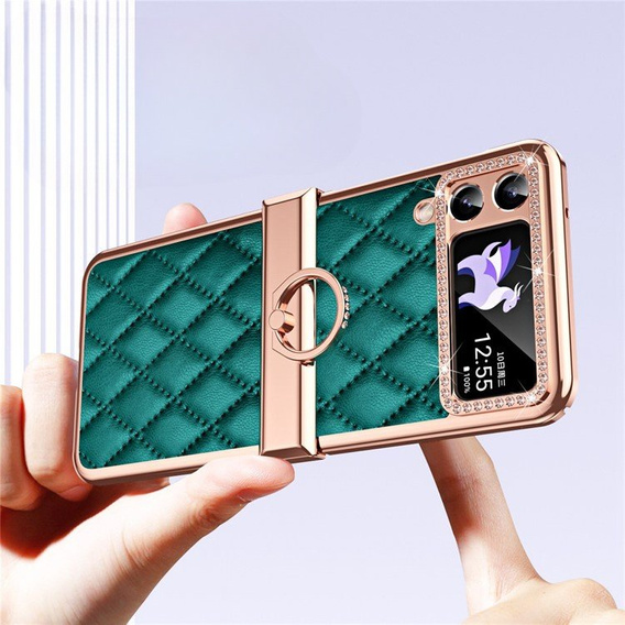 Θήκη για Samsung Galaxy Z Flip 4 5G, Rhombus Grid