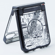 Θήκη για Samsung Galaxy Z Flip 5 5G, Mechanical Legend, μαύρη