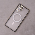 Μαγνητική θήκη MagSafe Dual Glass για Samsung Galaxy S23 Ultra, χρυσή