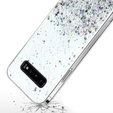 Θήκη για Samsung Galaxy S10 5G, Glittery, διαφανής