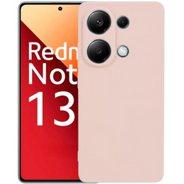 Θήκη για Xiaomi Redmi Note 13 Pro 4G / Xiaomi Redmi Note 14S / Xiaomi Poco M6 Pro 4G, Silicone Lite, ροζ