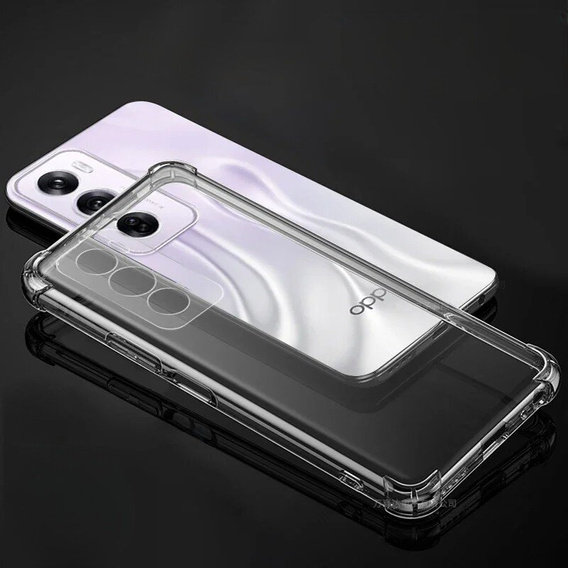 Θήκη για Oppo Reno 12 Pro, Dropproof, διαφανής