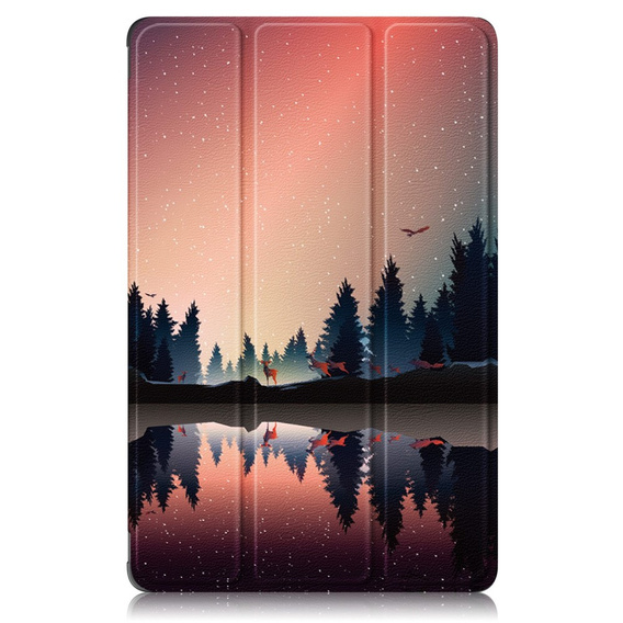 Θήκη για Lenovo Tab P11 Pro Gen 2 2022, Smartcase Pen Slot, forest and lake