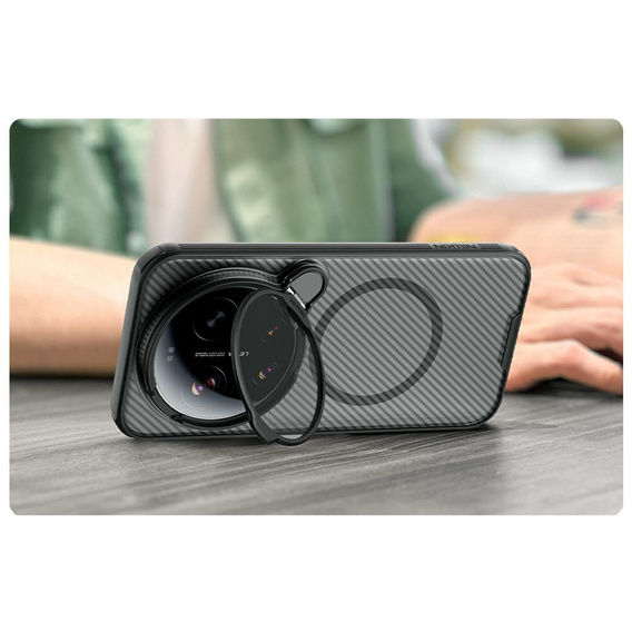 Θήκη Nillkin CamShield Prop Magnetic για Xiaomi 17 Ultra, μαύρη
