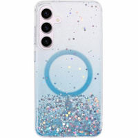 θήκη για Samsung Galaxy S24+ Plus, Glittery, για MagSafe, μπλε