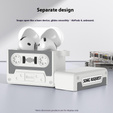 Ρετρό θήκη κασέτας σιλικόνης για Apple AirPods Pro 3