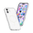 Θήκη για iPhone 17, για MagSafe, glitter, διάφανη