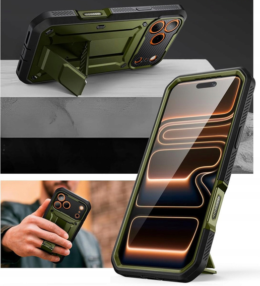 Θήκη Supcase για iPhone 17 Pro Max, Unicorn Beetle Pro, Guldan