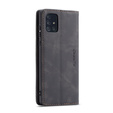θήκη CASEME για Samsung Galaxy A71, Leather Wallet Case, μαύρη