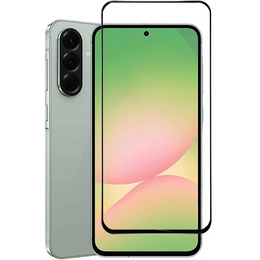 Μετριασμένο γυαλί 3D για Samsung Galaxy A56, μαύρο πλαίσιο