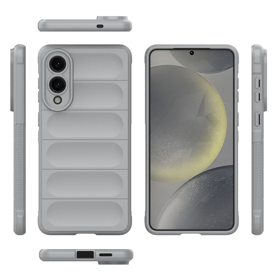 Θήκη για Samsung Galaxy S25 Edge, Gaming Shockproof, γκρι