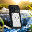 Αδιάβροχη θήκη IP68 για iPhone 14 Pro Max, SHELLBOX MagSafe, μαύρη