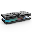 Θήκη για Xiaomi Redmi 10, Kickstand Ring, μαύρη