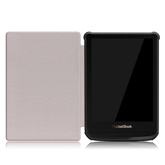 Θήκη για PocketBook Touch Lux 4 5 606 616 627 628 632 633, Smartcase, κόκκινη
