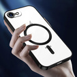 Θήκη για iPhone 7 Plus / 8 Plus, Electro MagSafe, μαύρη + Γυαλί για την οθόνη