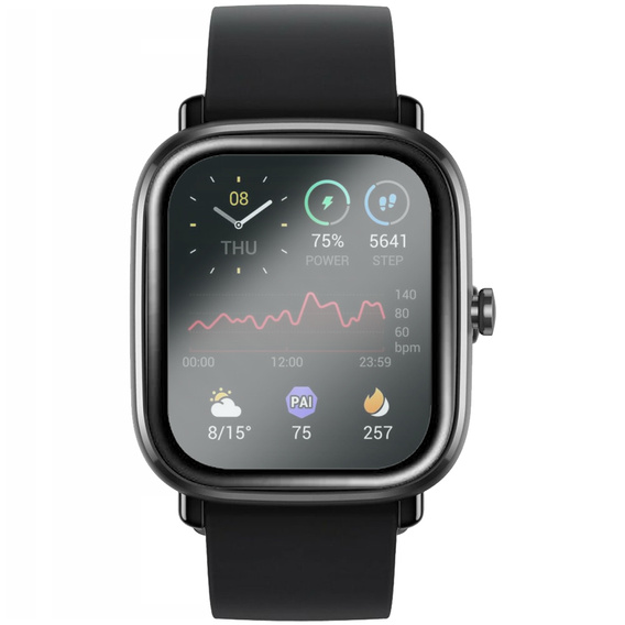 2x υβριδικό γυαλί ERBORD για Amazfit GTS 2 Mini