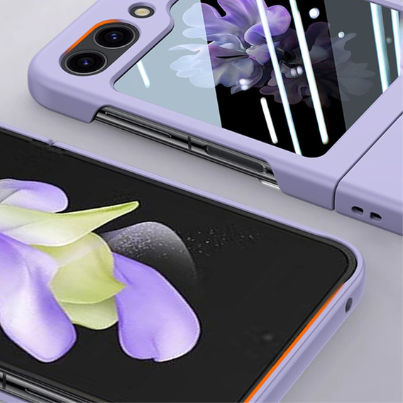 Θήκη για Samsung Galaxy Z Flip7 FE / Z Flip6, PC Case, μωβ