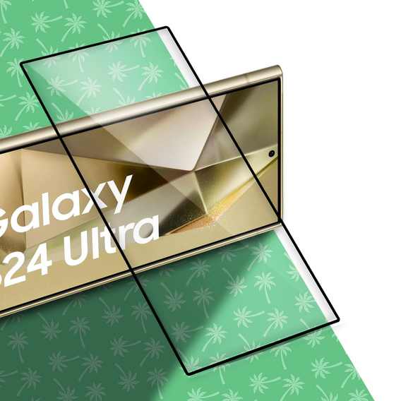 Σκληρό γυαλί 5D Full Glue Smart Palm για Samsung Galaxy S24 Ultra