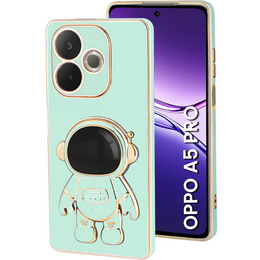 Θήκη για Oppo A5 Pro 5G, Astronaut, πράσινη