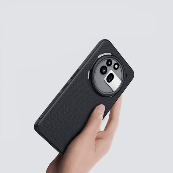 θήκη NILLKIN για Nothing Phone 3A, Frosted Shield, για MagSafe, μαύρη