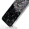 Θήκη για Xiaomi Redmi 10C, Glittery, μαύρη